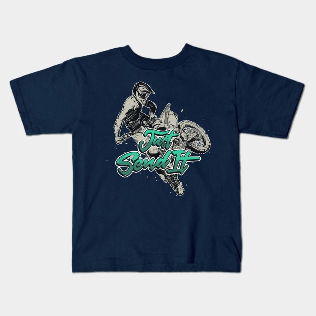 Just Send It Kids T-Shirt by BAHMcreations